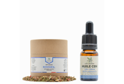 Pack Sommeil : Huile Bio CBN et Infusion Bio Nuit sereine