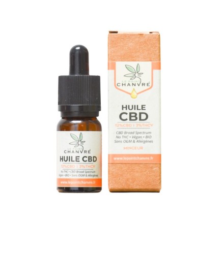 Huile Sublinguale Minceur CBD THCv
