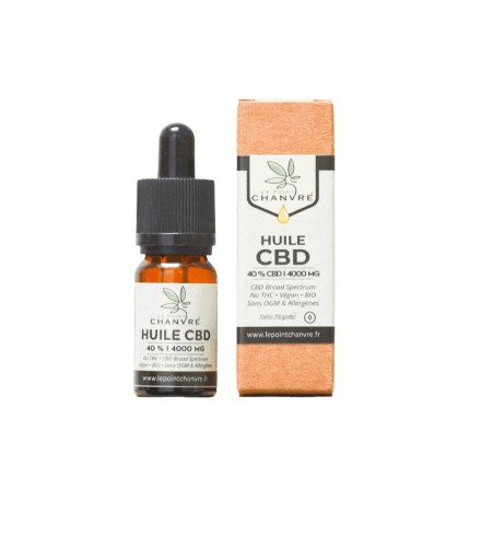 Huile Sublinguale 40% CBD Bio