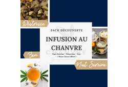 Pack Découverte - 3 Infusions au Chanvre + 1 offerte