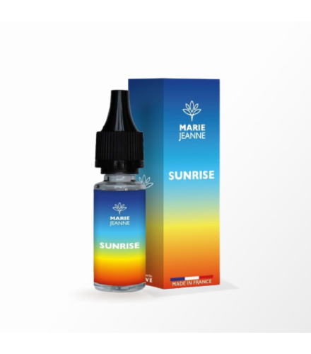 Eliquide Sunrise au CBD de Marie Jeanne