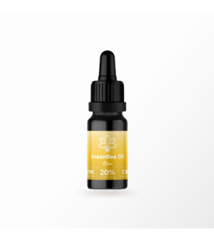 Huile Broad-Spectrum CBD “GreenBee” 10% / 20% Olive 10 ml