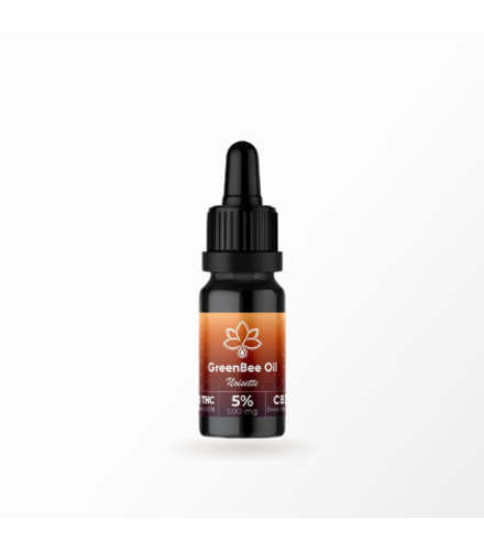 Huile Broad-Spectrum CBD “GreenBee” 5% / 10% / 20% Noisette 10 ml