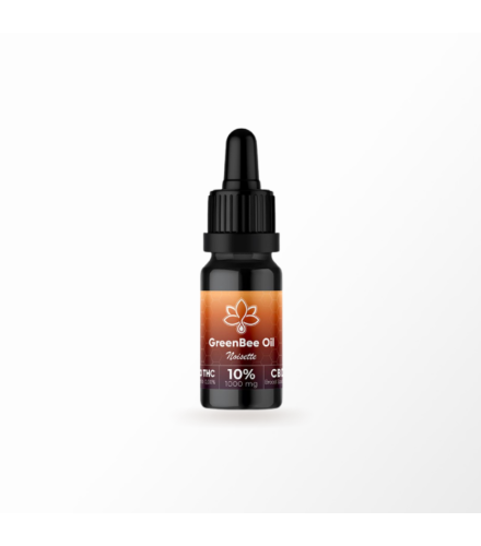 Huile Broad-Spectrum CBD “GreenBee” 5% / 10% / 20% Noisette 10 ml