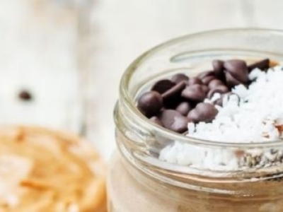 Pudding coco au chocolat et à l'huile de CBD