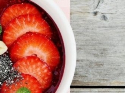 Smoothie Fraise, CBD & Graines de Chia